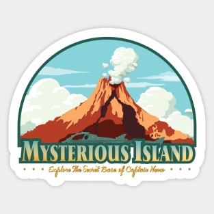 Mysterious Island Sticker